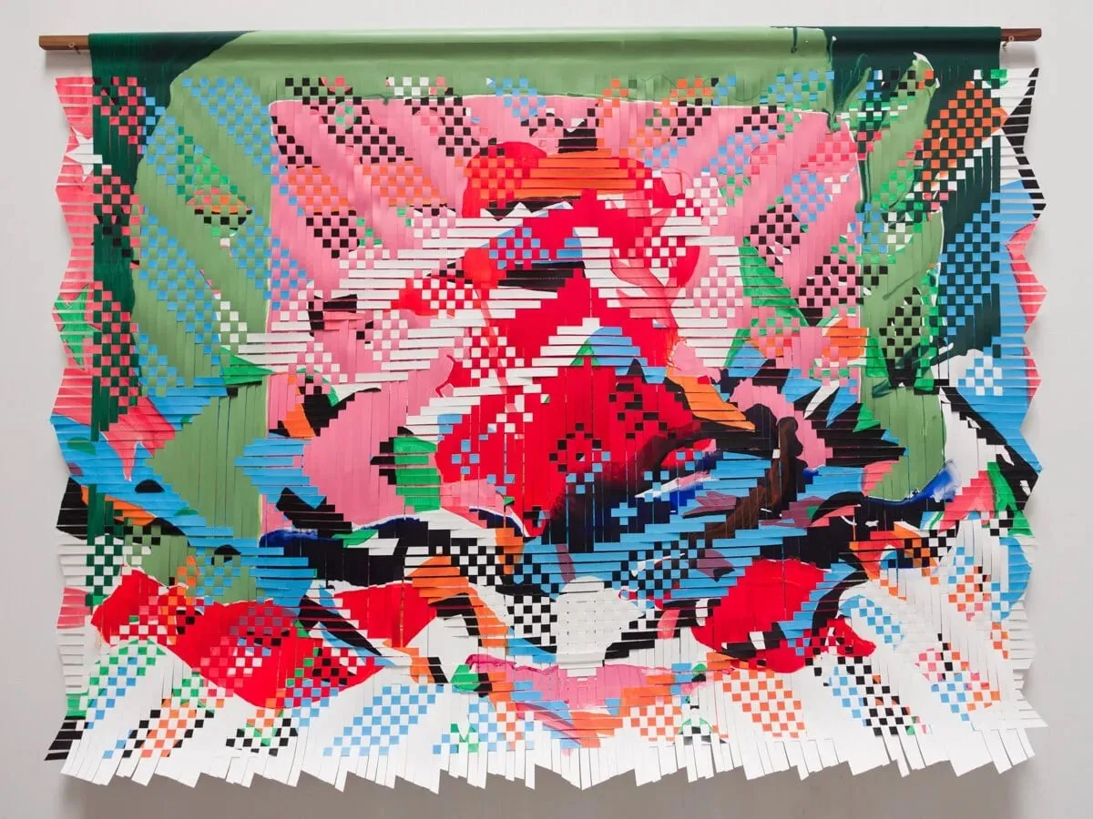 Woven artwork