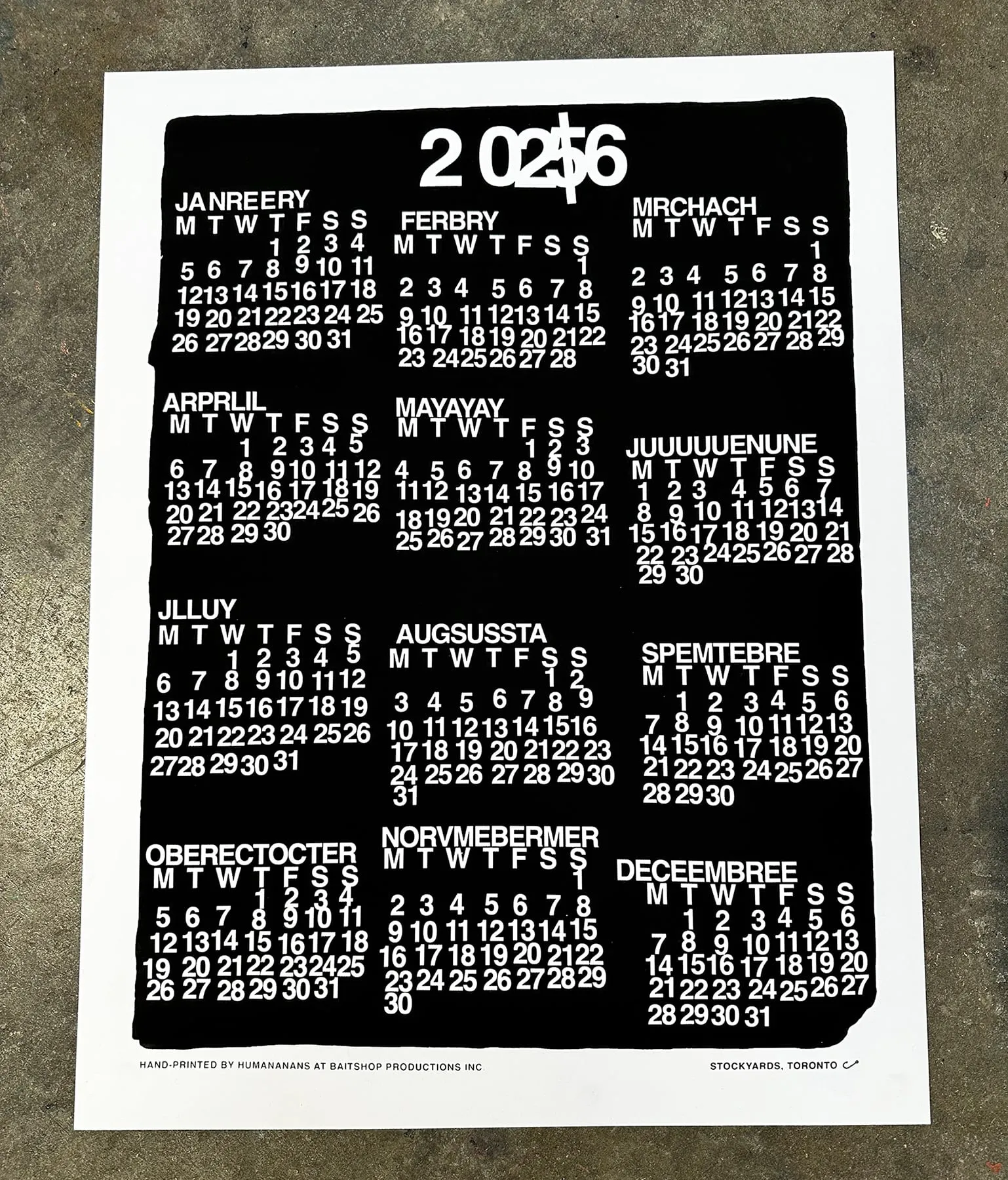 2026 Calendar