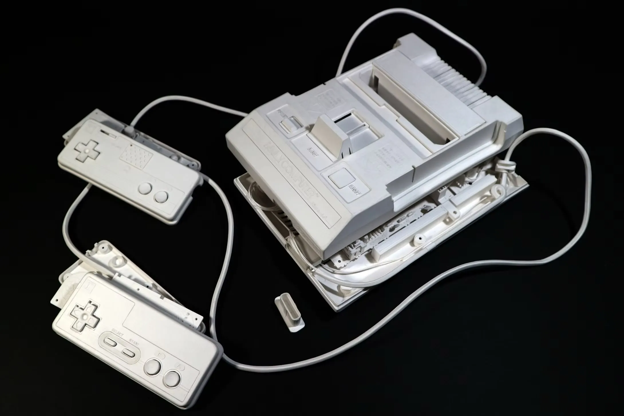 Paper sculpture of a Nintendo